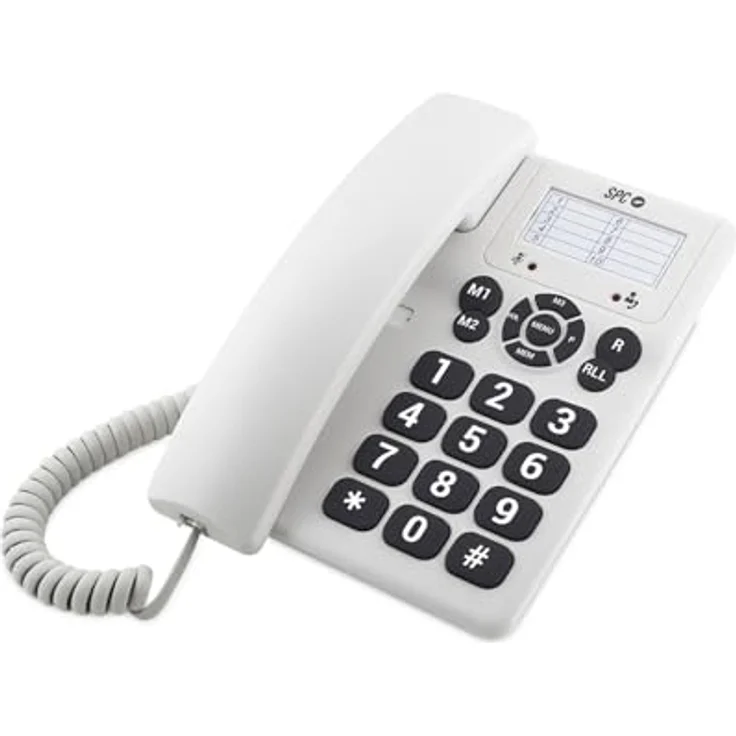 SPC 3602, Festnetztelefon, weiß – Bild 2
