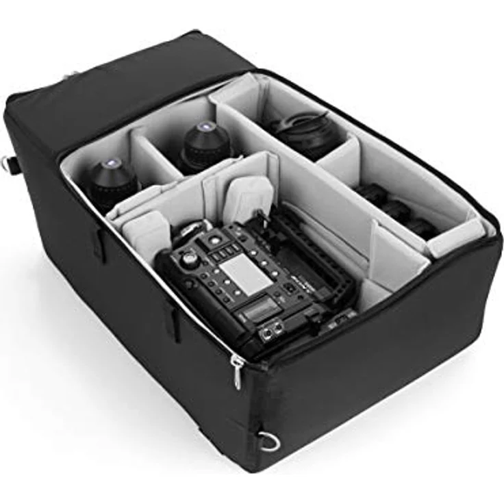 F-Stop DuraDiamond Shinn Essentials Bundle, Fotorucksack 80 l mit durchdachter Raumeinteilung, Grau – Bild 9