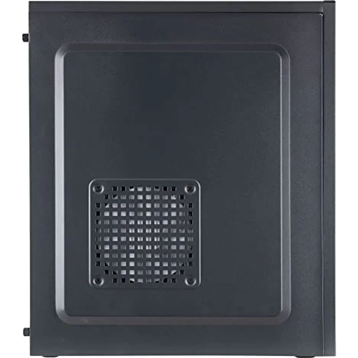 TACENS 2ALUX, PC Semitower ATX Gehäuse, 12cm Lüfter, Ultraleicht Stahl, Schwarz – Bild 3