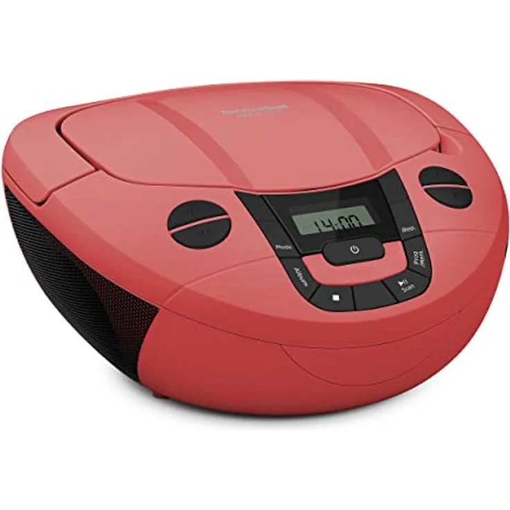 TechniSat Viola CD-1 - tragbarer Stereo CD-Player, Boombox mit Tragegriff, Bluetooth, 2 x 1 Watt – Bild 2