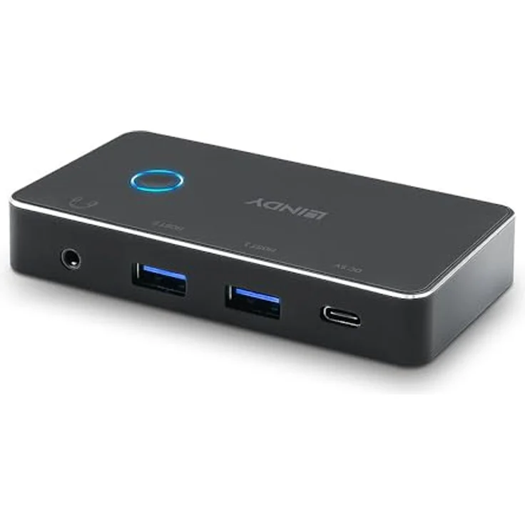 Lindy USB 3.0 Sharing Switch 2:4 – Bild 3