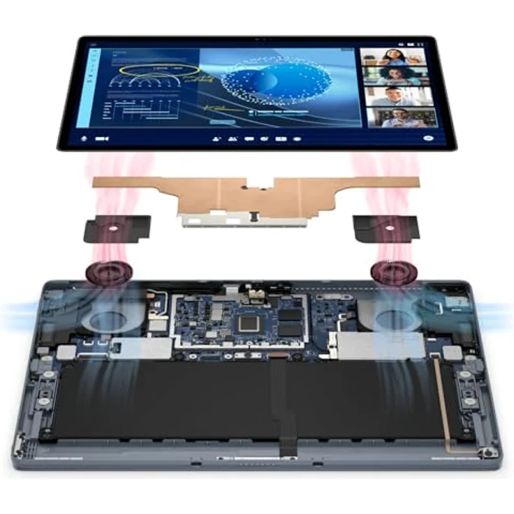 Dell Latitude 7350 Detachable, 13" Notebook mit Intel Core Ultra 7, 16 GB RAM, 512 GB SSD, schwarz – Bild 4