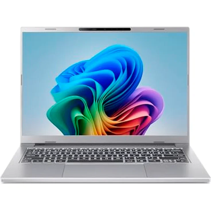 Acer Aspire 14 AI OLED A14-53M, 14" Ultrabook mit OLED 1920 x 1200, Intel Core Ultra 9 288V, 32GB RAM, 1TB SSD, Intel ARC 140V GPU, Windows 11, Silber – Bild 1