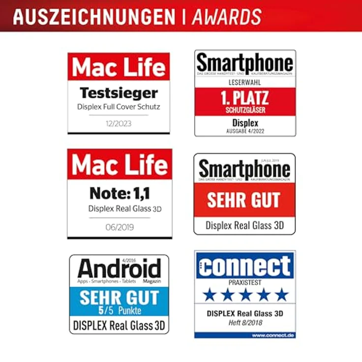Displex Real Glass MM für Samsung Galaxy S26+, Edge-to-Edge Displayschutzfolie für Rundum-Schutz – Bild 5