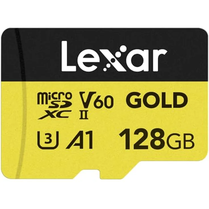 microSDXC Gold Series UHS-II 128GB V60