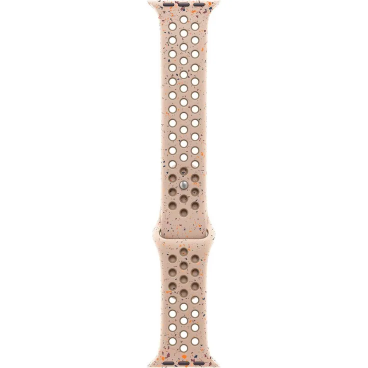 Apple Smartwatch-Armband Nike Sportarmband, robust und belüftet, bunte Flocken, recyceltes Material - Blau