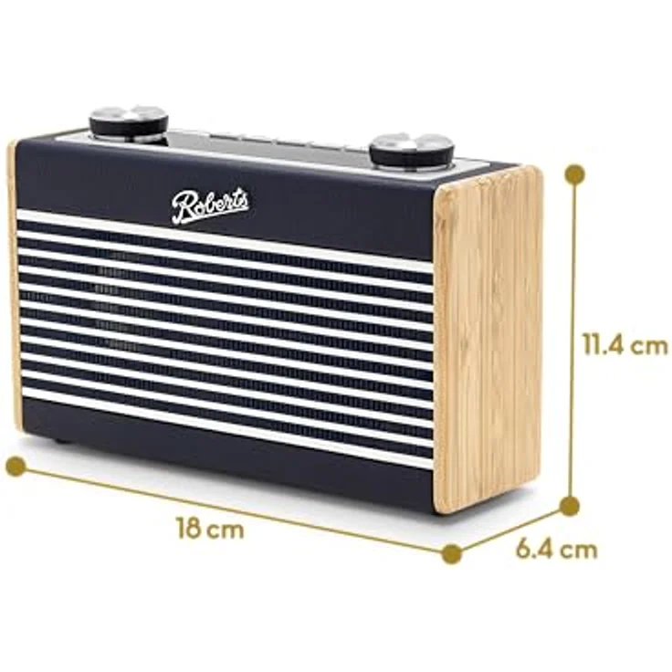 Roberts Rambler Uno, DAB+ Radio mit FM und Bluetooth, tragbar, blau – Bild 6
