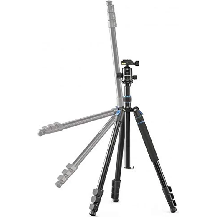 Cullmann Rondo 480M RB8.5 Allround-Dreibeinstativ mit Kugelkopf, Tragkraft 4kg, Packmaß 48cm, Auszugshöhe 185cm – Bild 5