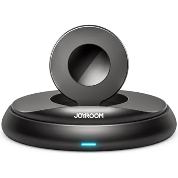 Joyroom JR-W12, kabelloses faltbares Ladegerät für Smartwatches, Schwarz