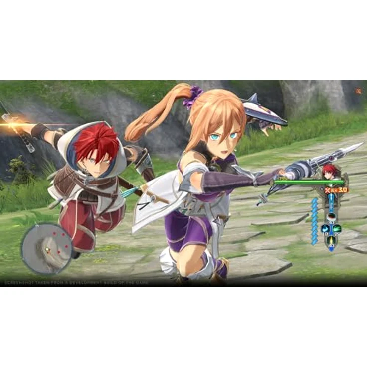 NIS America Ys X: Nordics - Deluxe Edition (PlayStation 5) - Cross Action System, Macht von Mana, Seemannsgarn - Blau – Bild 3