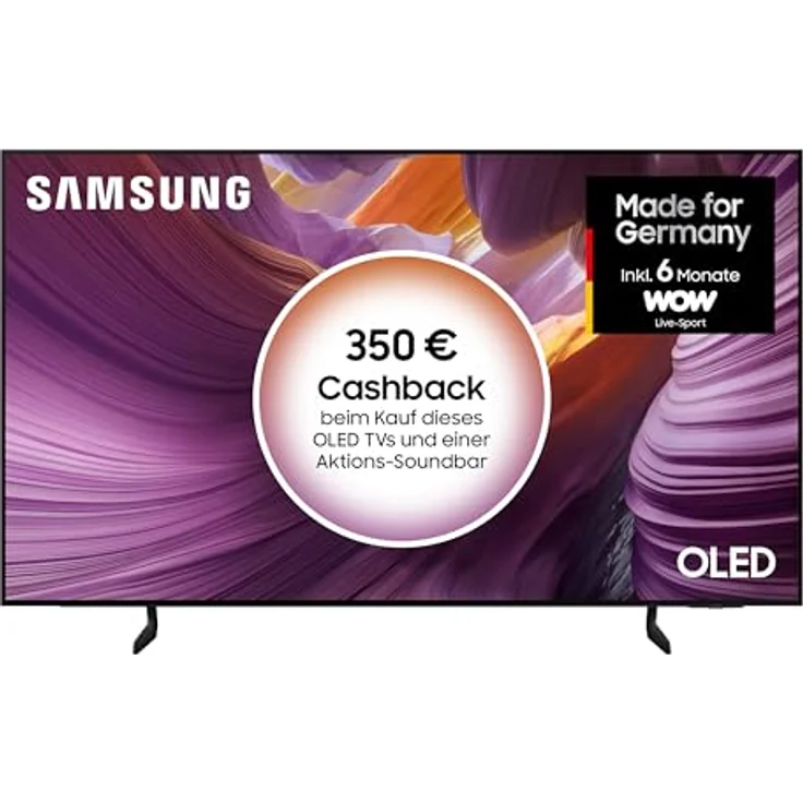 Samsung OLED 4K S85F, 83 Zoll (210 cm) UHD Fernseher mit NQ4 AI Gen2 Prozessor, 4K Upscaling, Dolby Atmos und Pantone-zertifizierten Farben – Bild 2