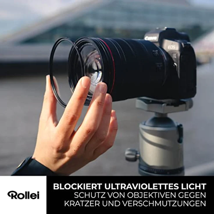 Rollei F:X Pro Magnetischer UV Filter MK II 77mm, super kratzfester Glas-Filter mit 99,5% Reflexionsfreiheit und ohne optische Verzerrungen – Bild 5