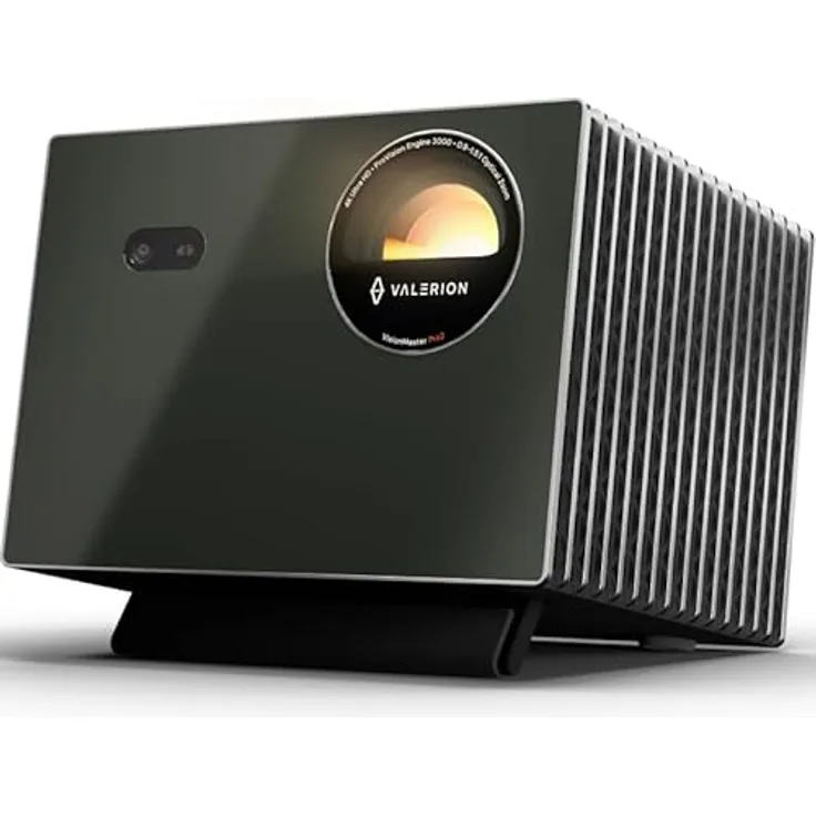 Valerion VisionMaster Pro2 Triple Laser 4K Beamer, 3000 ISO Lumen, HDR10+, Dolby Vision, 15000:1 Kontrast, 4 ms Gaming, 128 GB RAM, Google TV
