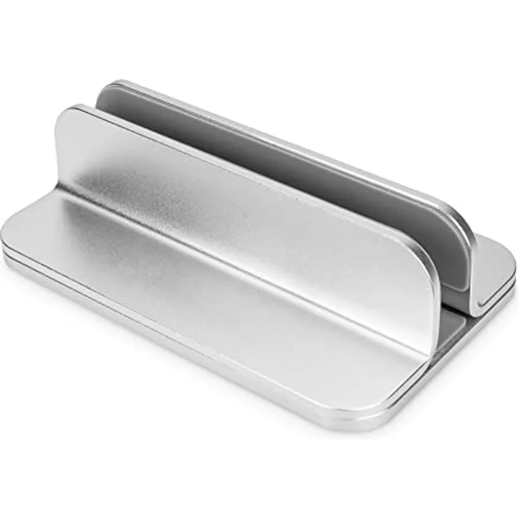 DIGITUS Vertikaler Notebook-Ständer, Aluminium Silber