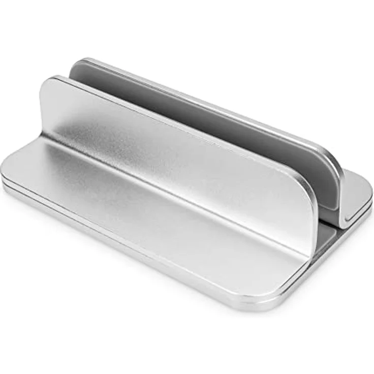 DIGITUS Vertikaler Notebook-Ständer, Aluminium Silber – Bild 1