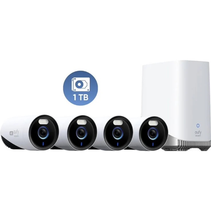 eufy Überwachungskamera Eufy B130 Smart kabelloses Sicherheitssystem, intuitiver App-Steuerung, hohe Bildqualität – Bild 1
