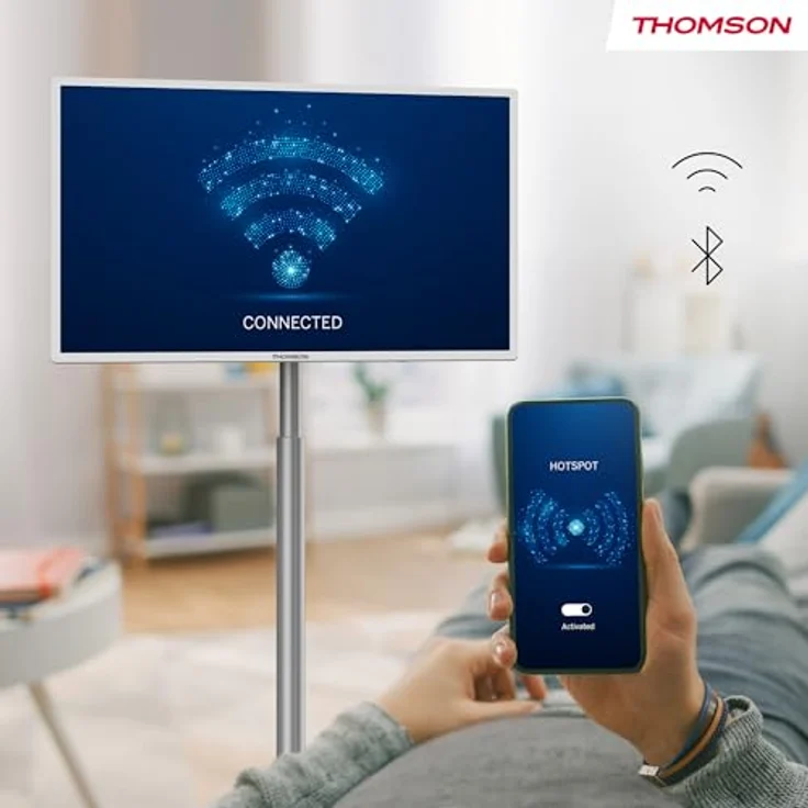Thomson Go TV 32" LED Smart TV, HD-Ready (1366x768), 50 Hz, Android, 2x HDMI, Energieklasse E, 32HA4M44 Go – Bild 7