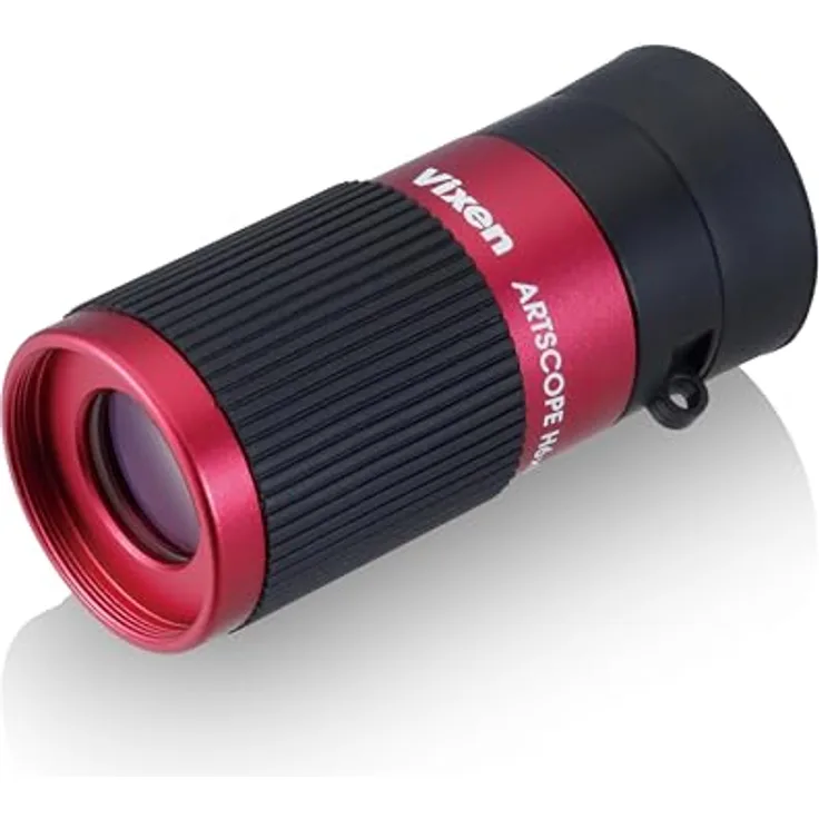 Vixen Monokular Artscope 6x16, Aluminium Fernglas mit Transporttasche und Gurt, Made in Japan