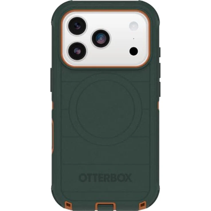 OtterBox Defender Series Pro MagSafe Hülle für iPhone 17 Pro, stoßfest, sturzsicher, 7X militärisch getestet, extrem robust, Grün – Bild 2