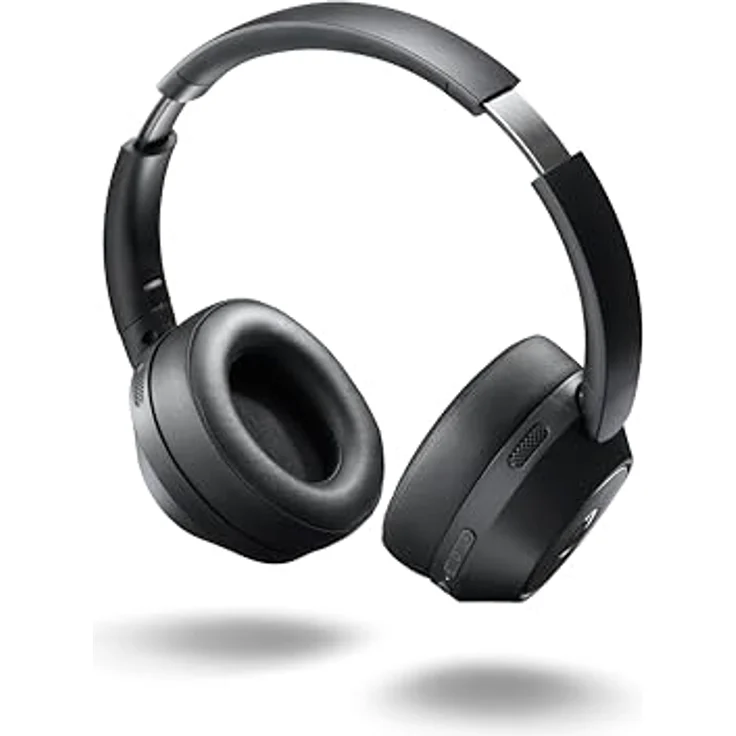 Motorola Sound Moto XT800 ANC, kabellose Kopfhörer mit 60 Stunden Akku, Hybrid-Geräuschunterdrückung, Surround-Audio, Schwarz – Bild 1
