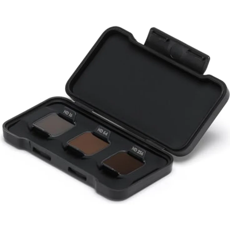 DJI Flip ND-Filterset (ND16/64/256), Kompatibilität: DJI Flip, für herausfordernde Lichtverhältnisse und Zeitraffer-Aufnahmen geeignet – Bild 2