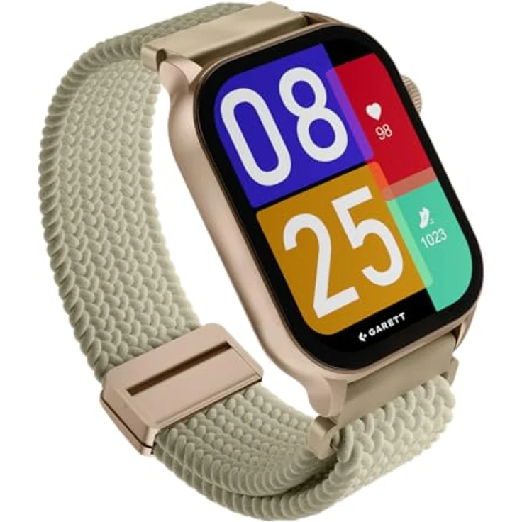 Garett GRC Activity 3, Smartwatch für Herren und Frauen, Beige – Bild 2