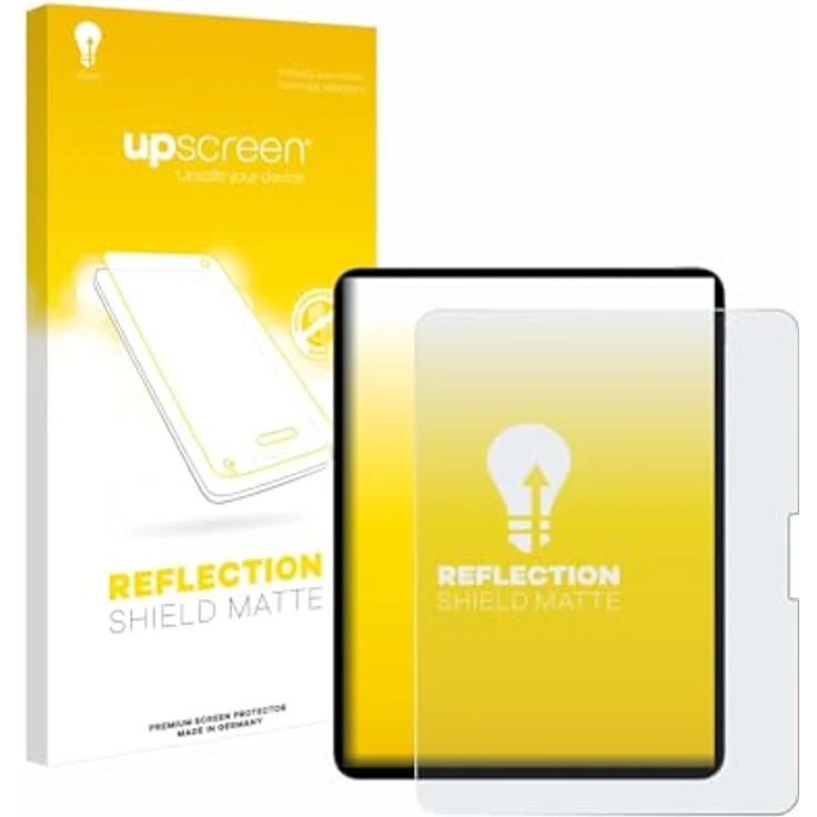 upscreen Schutzfolie für Apple iPad Pro 13" WiFi 2024, Anti-Glare & Anti-Fingerprint, Made in Germany – Bild 1