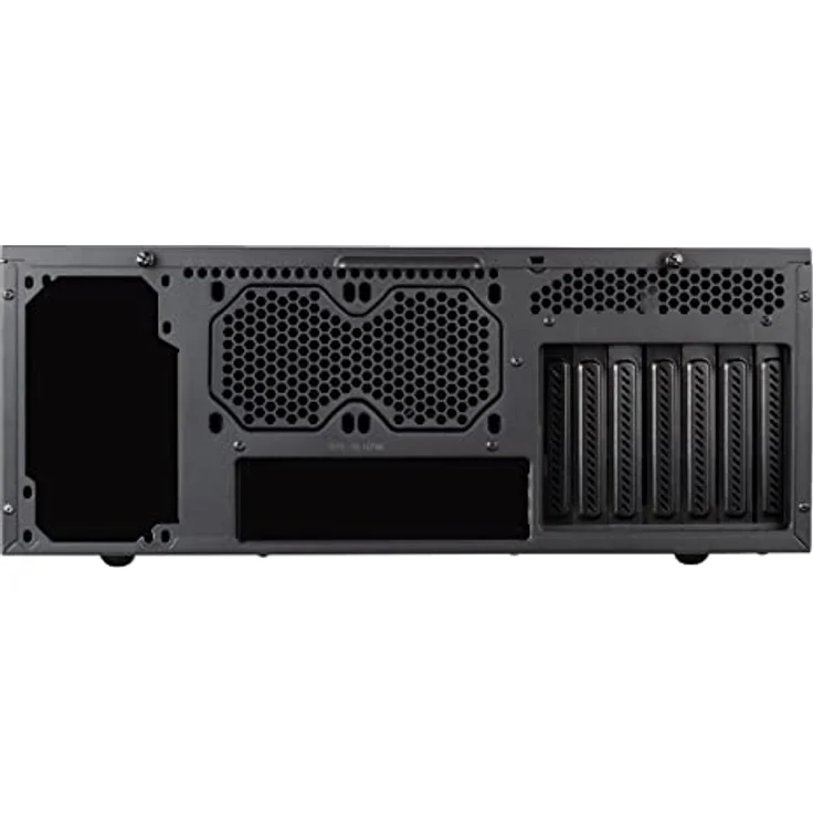 SilverStone Technology SST-GD11B-Grandia HTPC ATX Computer Gehäuse mit verbesserter Kühlleistung, schwarz – Bild 5