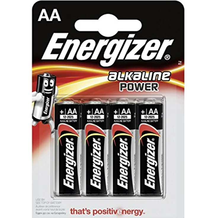 Energizer Batterie Alkaline Power AA-Mignon-LR6 4er-Packung – Bild 2