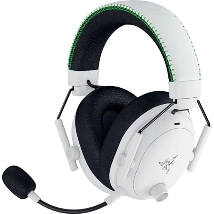 Razer BlackShark V3 Pro for Xbox, Gaming Headset mit kabelgebundener und kabelloser Nutzung, Over-Ear-Design, Weiss – Bild 12