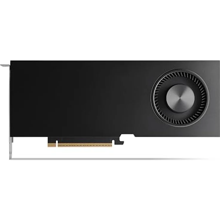 PNY Nvidia Quadro RTX 5000, Grafikkarte mit 48GB GDDR7-RAM und KI-gestützten Technologien, schwarz – Bild 2