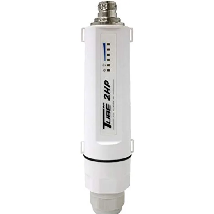 Alfa Network TUBE-2HP F FULL PACKAGING, 802.11n Outdoor Access Point mit IP68 Schutz, PoE-Adapter und flexibler Installationsoption