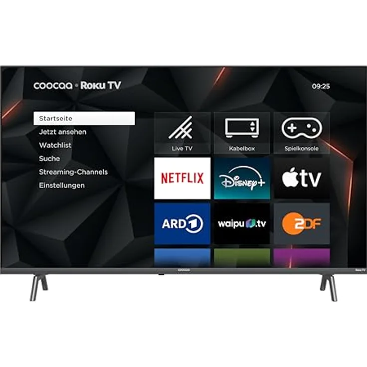 COOCAA 40CRTG30Z Roku Full HD Smart TV mit HDR10, 40 Zoll, 2 HDMI-Anschlüsse, Timeshift-Funktion