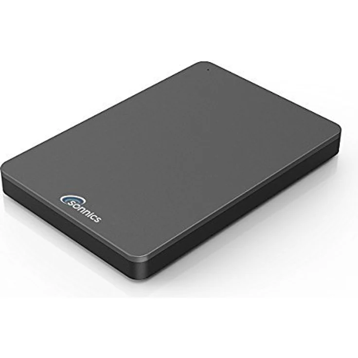 Sonnics 500GB Dunkelgrau Externe tragbare Festplatte USB 3.0 super schnelle Übertragungsgeschwindigkeit für den Einsatz mit Windows PC, Apple Mac, XBOX ONE und PS4 Fat32 – Bild 3