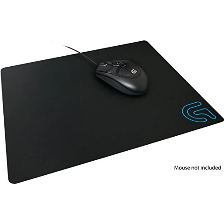 Logitech G240 Gaming Mauspad aus Stoff, 340x280 mm, 1mm flaches Profil, Geringe Oberflächenreibung, Gleichmäßige Oberflächenstruktur, Gummiunterlage, Zusammenrollbar - Englische Verpackung – Bild 4