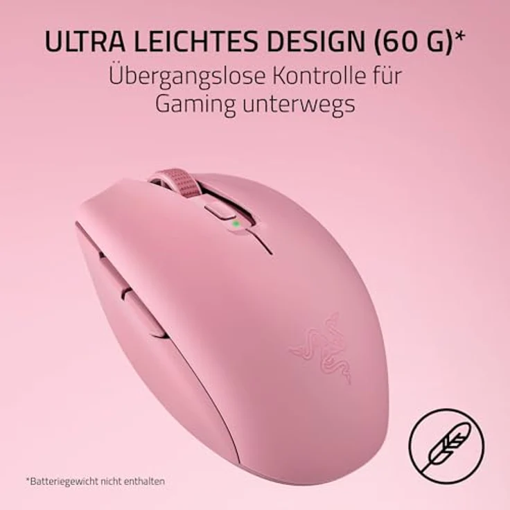 RAZER Gaming-Maus Viper Mini, kabellos mit 18.000 DPI, ultraleicht und beidhändig, schwarz – Bild 2