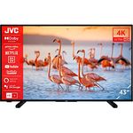 JVC LT-43VU2255 43 Zoll Fernseher/Smart TV (4K Ultra HD, HDR Dolby Vision, Triple-Tuner) - Inkl. 6 Monate HD+