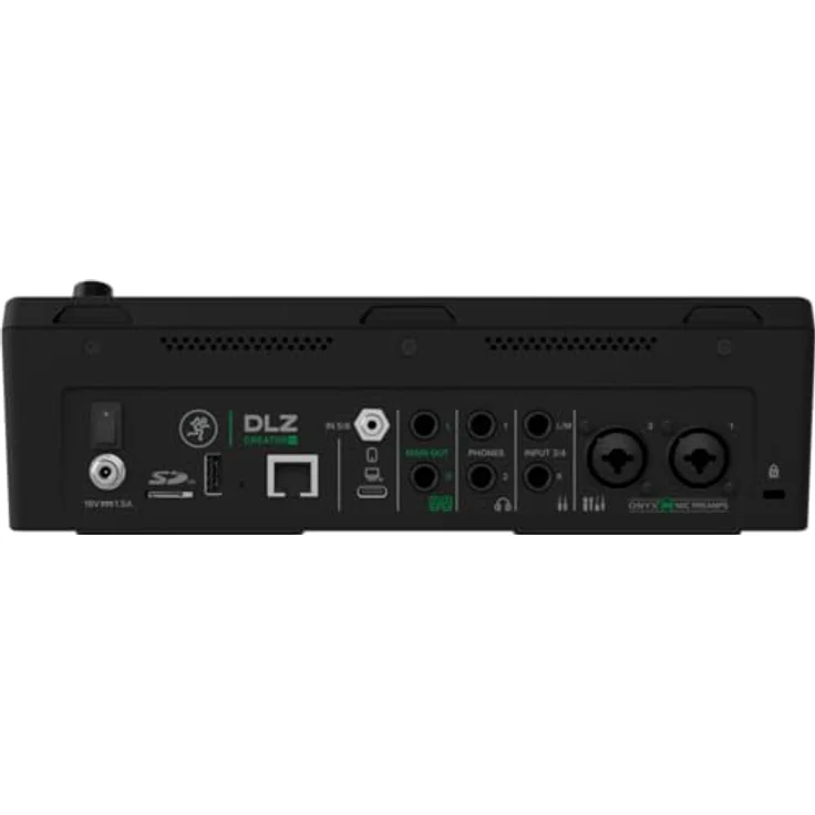 Mackie DLZ Creator XS Kompaktes adaptives Digitalmischpult für Podcasting und Streaming mit Mix-Agent-Technologie, 7" Touch-Display – Bild 5