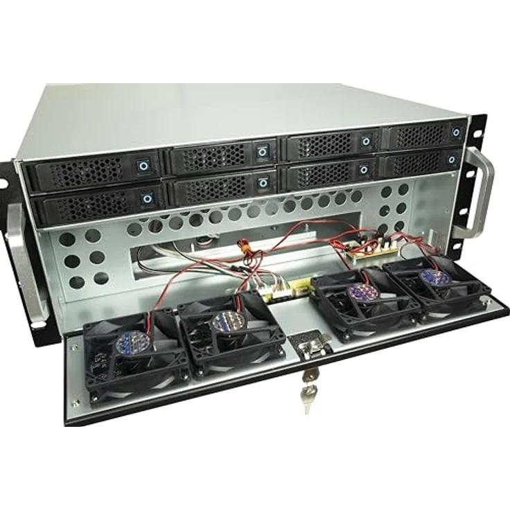 Inter-Tech 48.3cm IPC 4U-4708 4HE Storagegehäuse – Bild 5