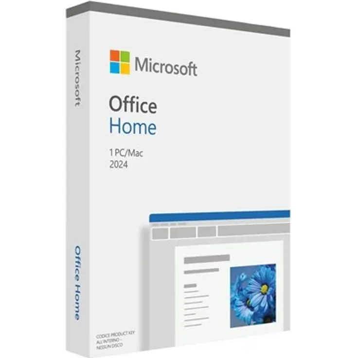 Microsoft Office Home 2024, Box-Pack für 1 PC/Mac, Englisch, Eurozone