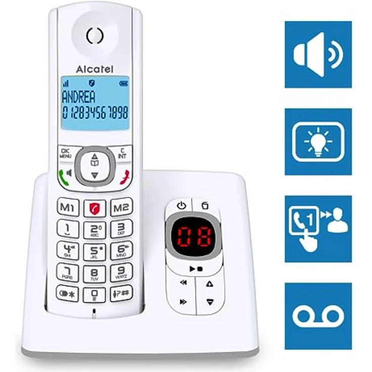 Alcatel F530 Voice Trio Candy-Bar – Bild 4