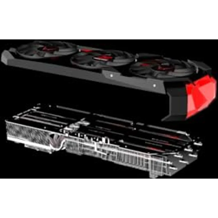 PowerColor AMD Radeon RX 9070 XT Grafikkarte, 16 GB GDDR6, hohe Gaming-Leistung und fortschrittliches Kühlsystem – Bild 4