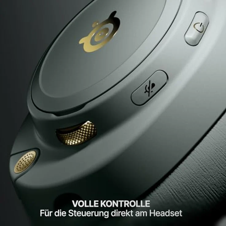 SteelSeries Arctis Nova Elite, Kabelloses Gaming Headset mit 96-kHz/24-Bit-Sound, Active Noise Cancelling, Weiss – Bild 12