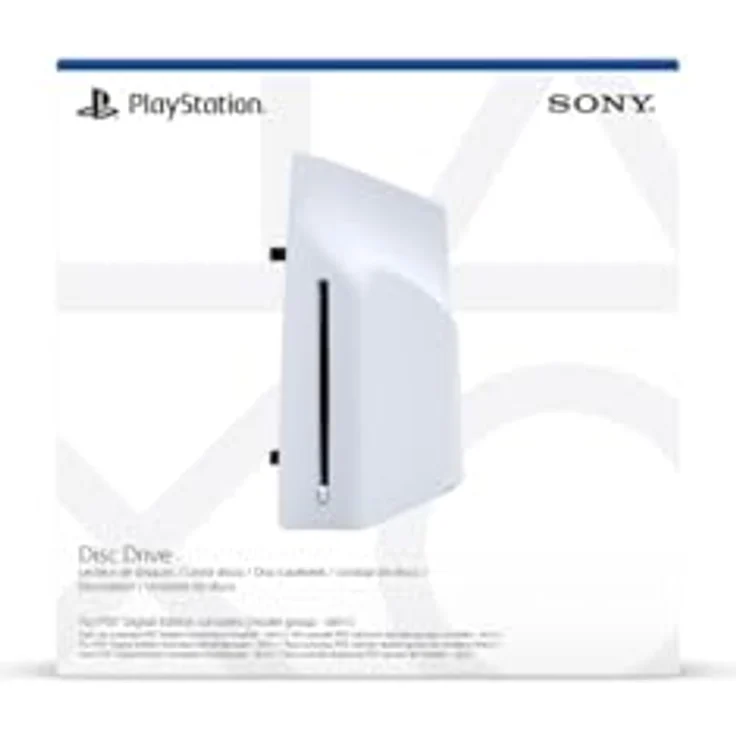 Externes Disc-Laufwerk für PS5 Slim Digital Edition – spielt Spiele & Blu-rays, erweitert um physische Mediennutzung – Bild 1