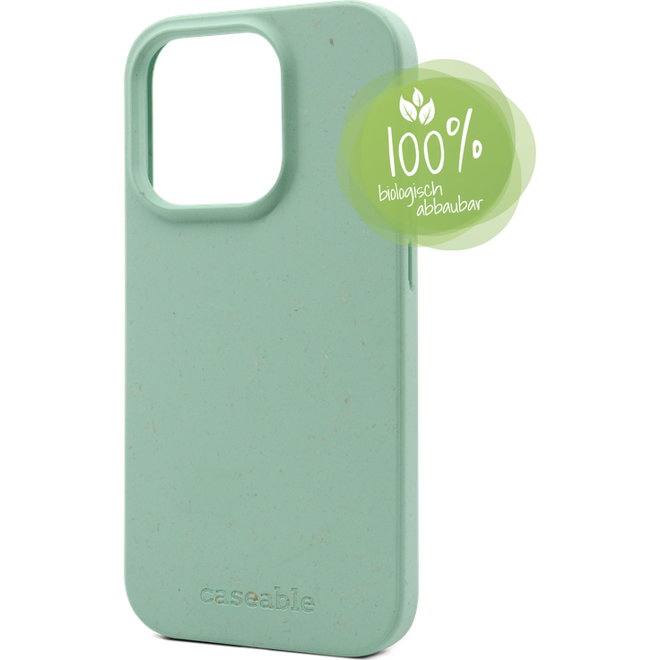 Caseable Light Green Apple iPhone 14 Pro Nachhaltige Handyhülle