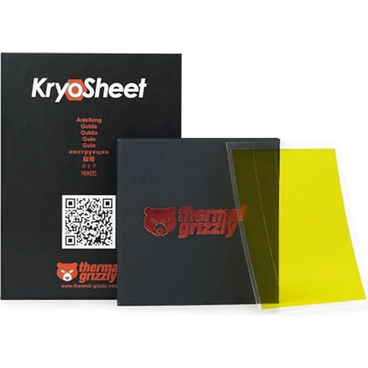 Thermal Grizzly KryoSheet Wärmeleitpad, 44 x 37 mm, hohe Wärmeleitfähigkeit, 0,2 mm Stärke – Bild 7