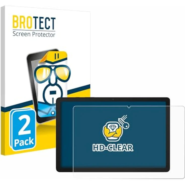 BROTECT 2-Stück Schutzfolie für Samsung Galaxy Tab A9 Plus WiFi Displayschutz Folie Ultra-Klar – Bild 2