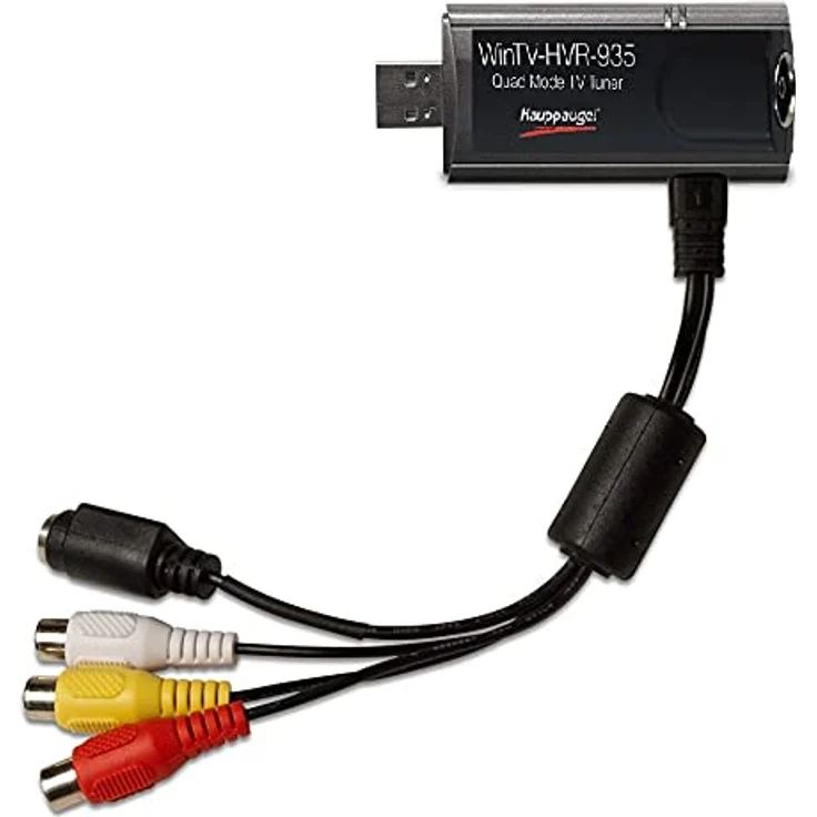 Hauppauge WinTV-HVR-935HD 01588 - USB Hybrid TV-Tuner - digitales Fernsehen DVB-T2 HD, DVB-C HD, DVB-T, Analog-TV für Laptop oder PC – Bild 5