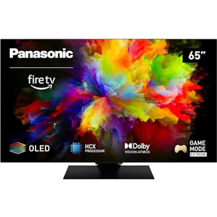 Panasonic TV-65Z80AEZ Z80 Serie 65 Zoll 4K Ultra HD OLED Smart TV, 2024, Fire TV, Dolby Vision & Atmos, Game Mode Extreme, Alexa Sprachsteuerung, Airplay, Schwarz – Bild 1