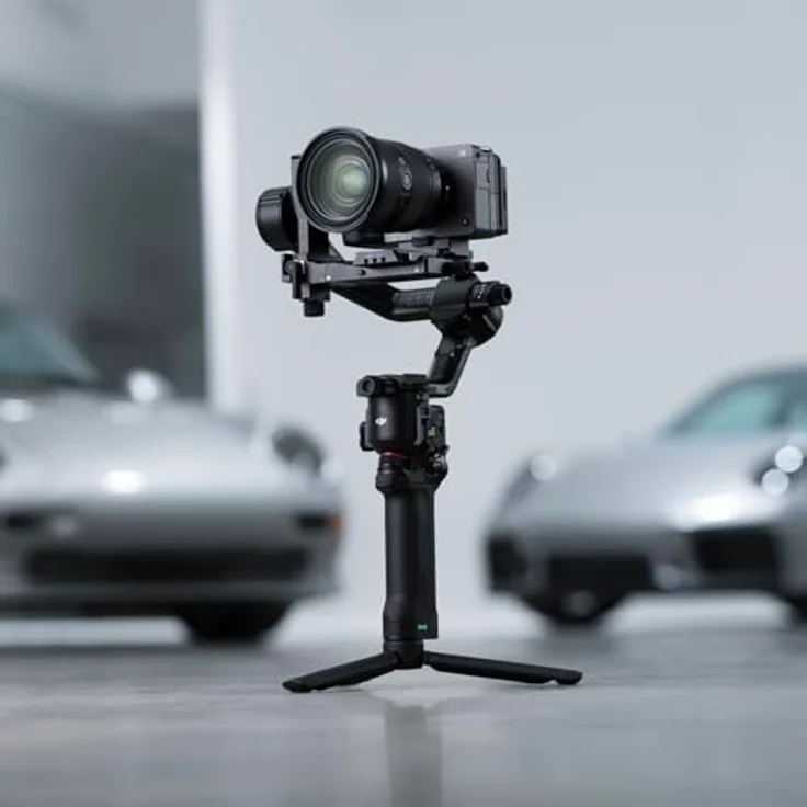 DJI RS 5 Standard, Gimbal mit 15 % verlängerter Akkulaufzeit, Nutzlast bis 3 kg, verbesserte Feinabstimmung und Z-Achsen-Anzeige – Bild 10